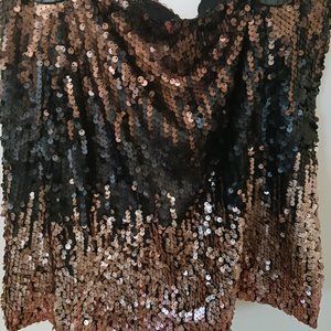 Mink Pink Sequin Mini Skirt